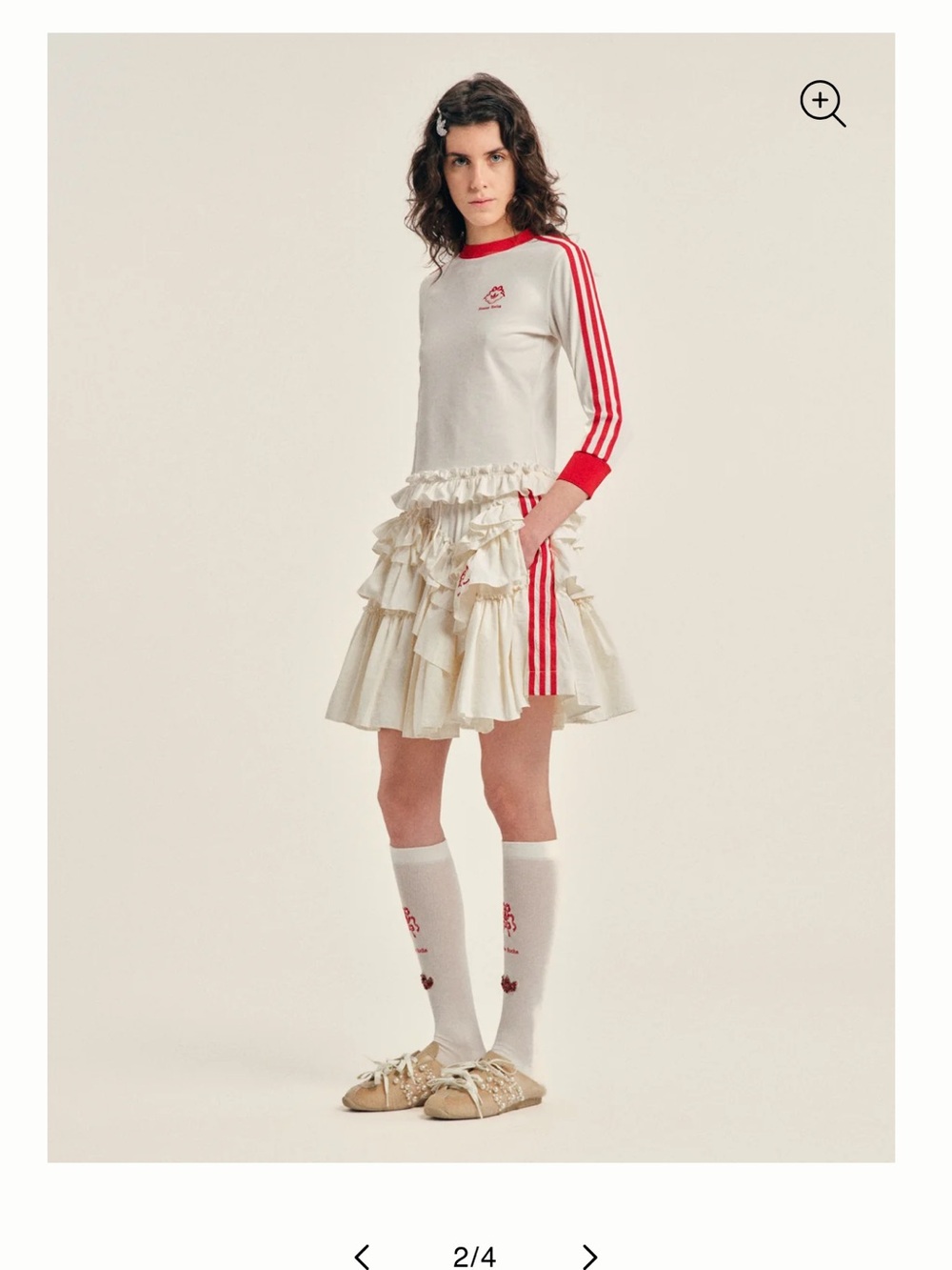 Simone Rocha Adidas Frill Skirt - Picture 7 of 8
